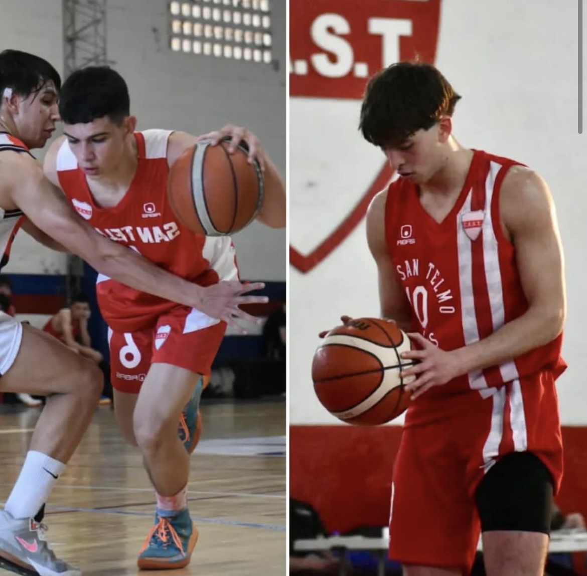 Dos basquetbolistas de San Telmo fueron convocados a la selección rosarina